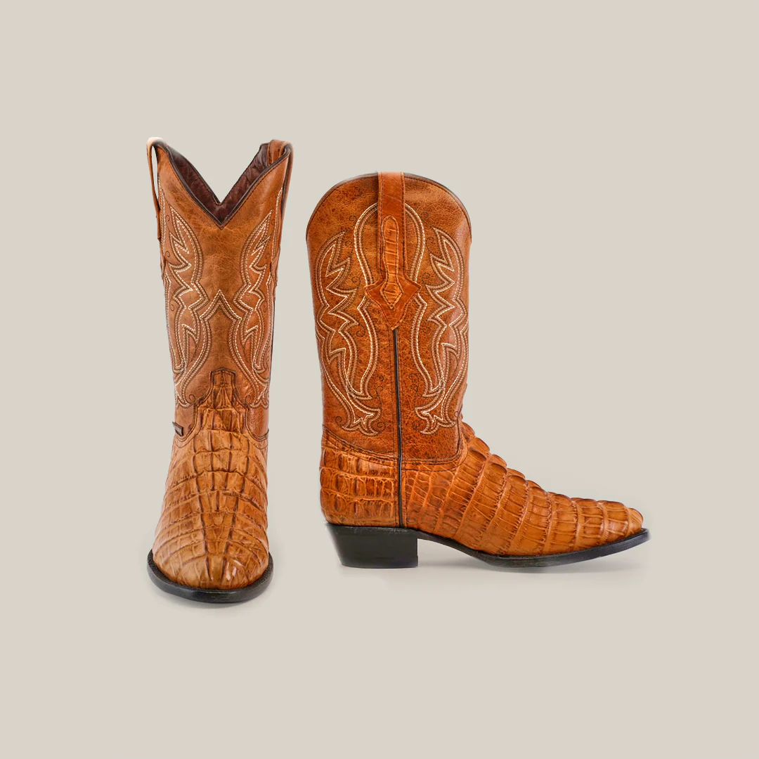 Men's Cowhide Print Boots Collection